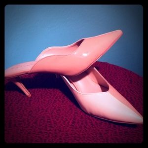 Backless kitten heels